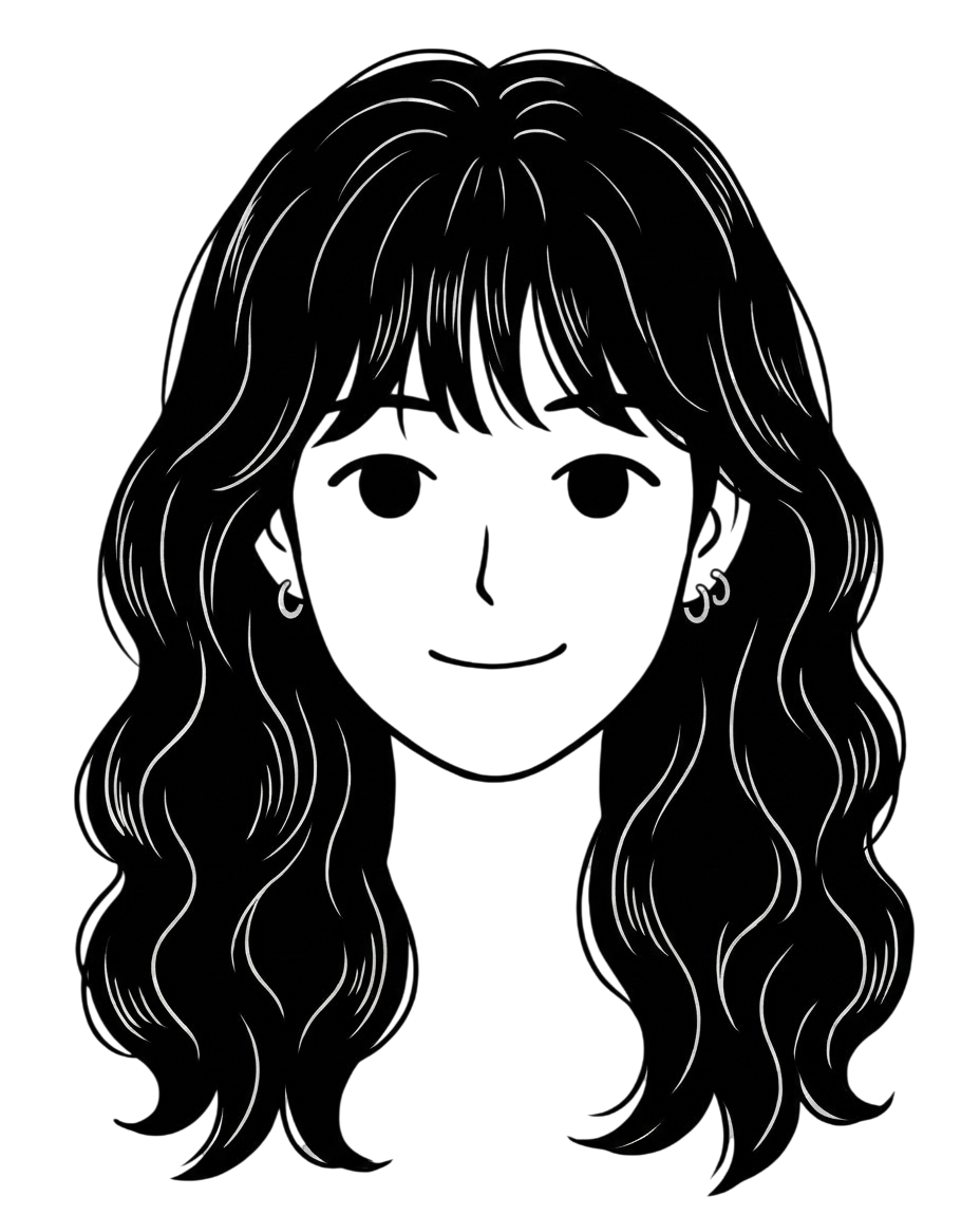 Portrait illustration of Yooran Kim